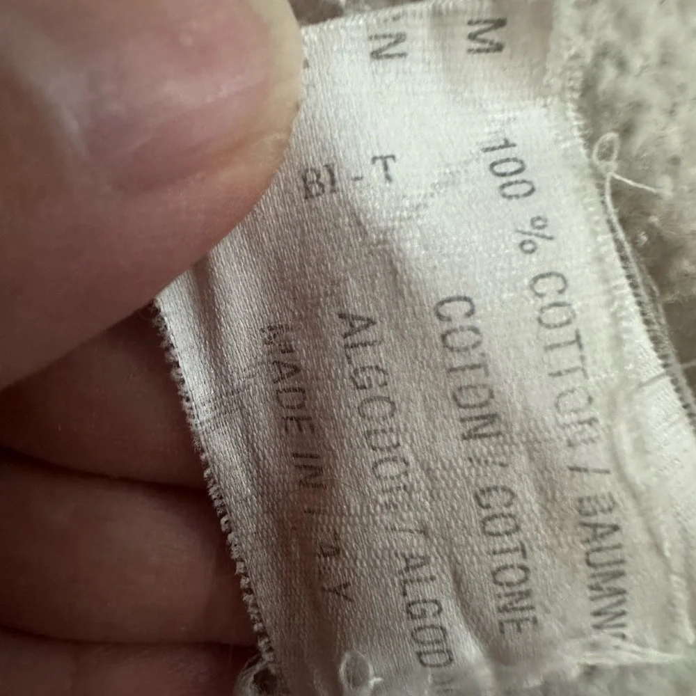 Nike Vintage swoosh Logo Sweatshirt 1/4 Zip Top XL Light Gray - Picture 10 of 12